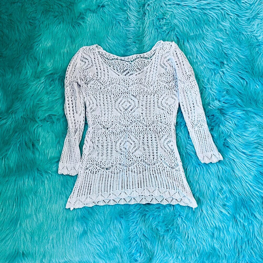 White Knit Sweater